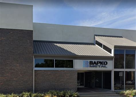 bapko metal fabricators inc|bapko metal orange.